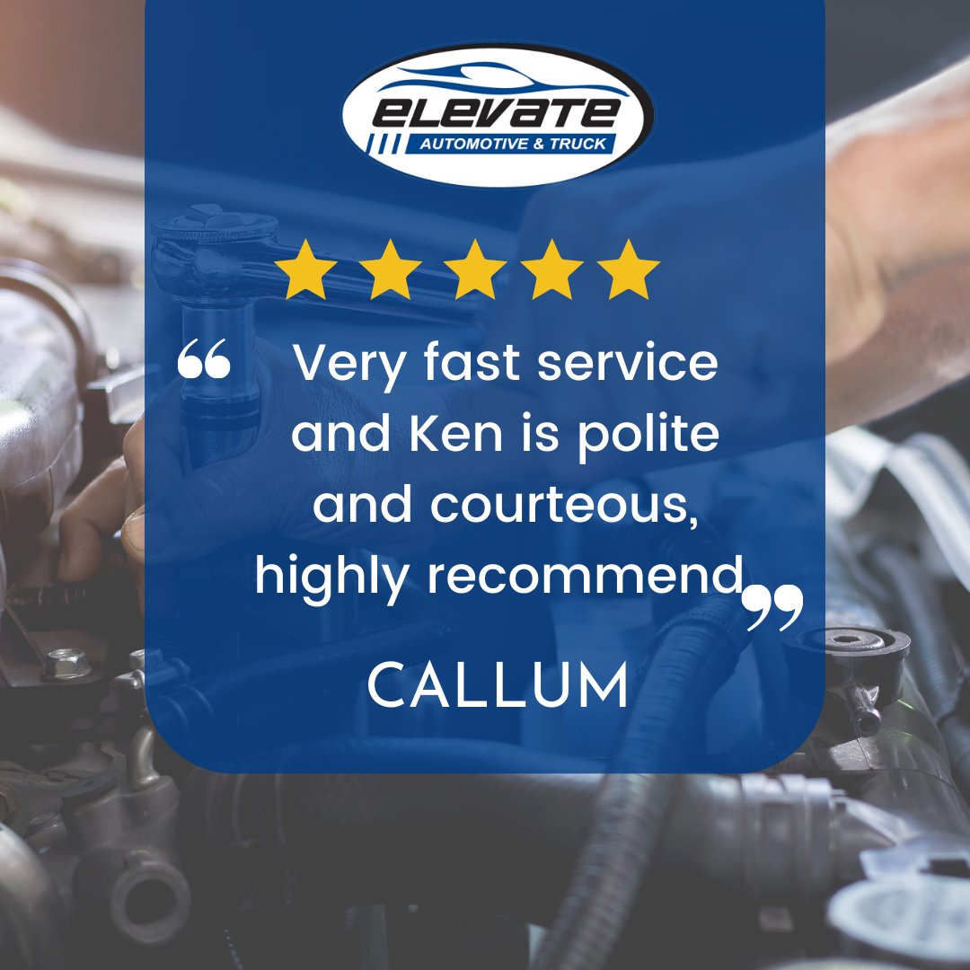 🌟🚗 At Elevate Auto & Truck, we pride ourselves on combining efficiency with top-notch customer care. Looking for a trusted mechanic? Look no further! Dive into unparalleled service with us: elevateauto.ca #HappyClients #FastAndFriendly 🔧💨