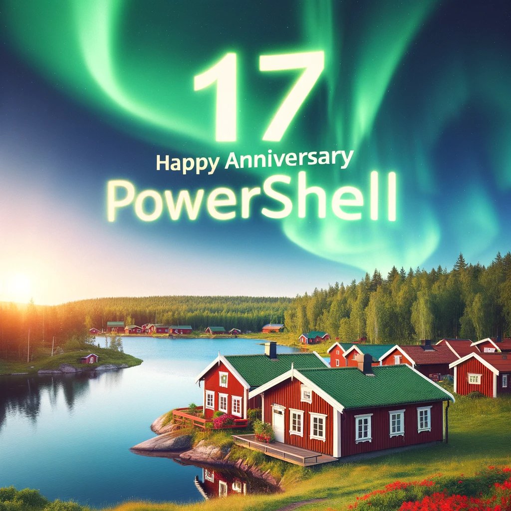 HeikoBrenn's tweet image. 🇸🇪 Sweden is celebrating PowerShell with great Northern Lights and an up-and-coming local band. Their latest songs "Scripting Queen" and "Lay All Your Scripts On Me" could chart soon.
#PowerShell #17PowerShell #PowerShellRockz #PowerShellAnniversary