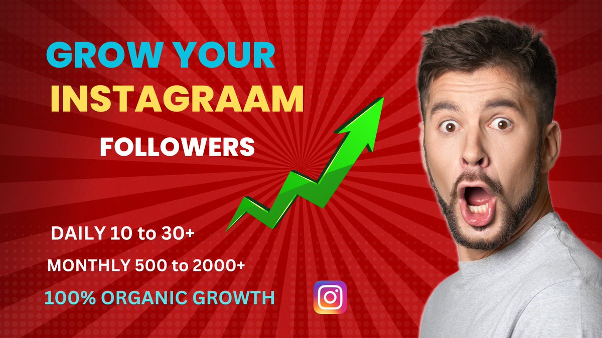 I will do instagram promotion manage with super fast organic growth
Growth Limits: 100 to 250+ in 5 days, 500 to 1000+ in 14 days, 1000 to 2000+ in 21 days
#InstagramDayTH2023 #FortniteOG #geow #DigitalHealthWeek2023 #Fourthnattawat #PostTech