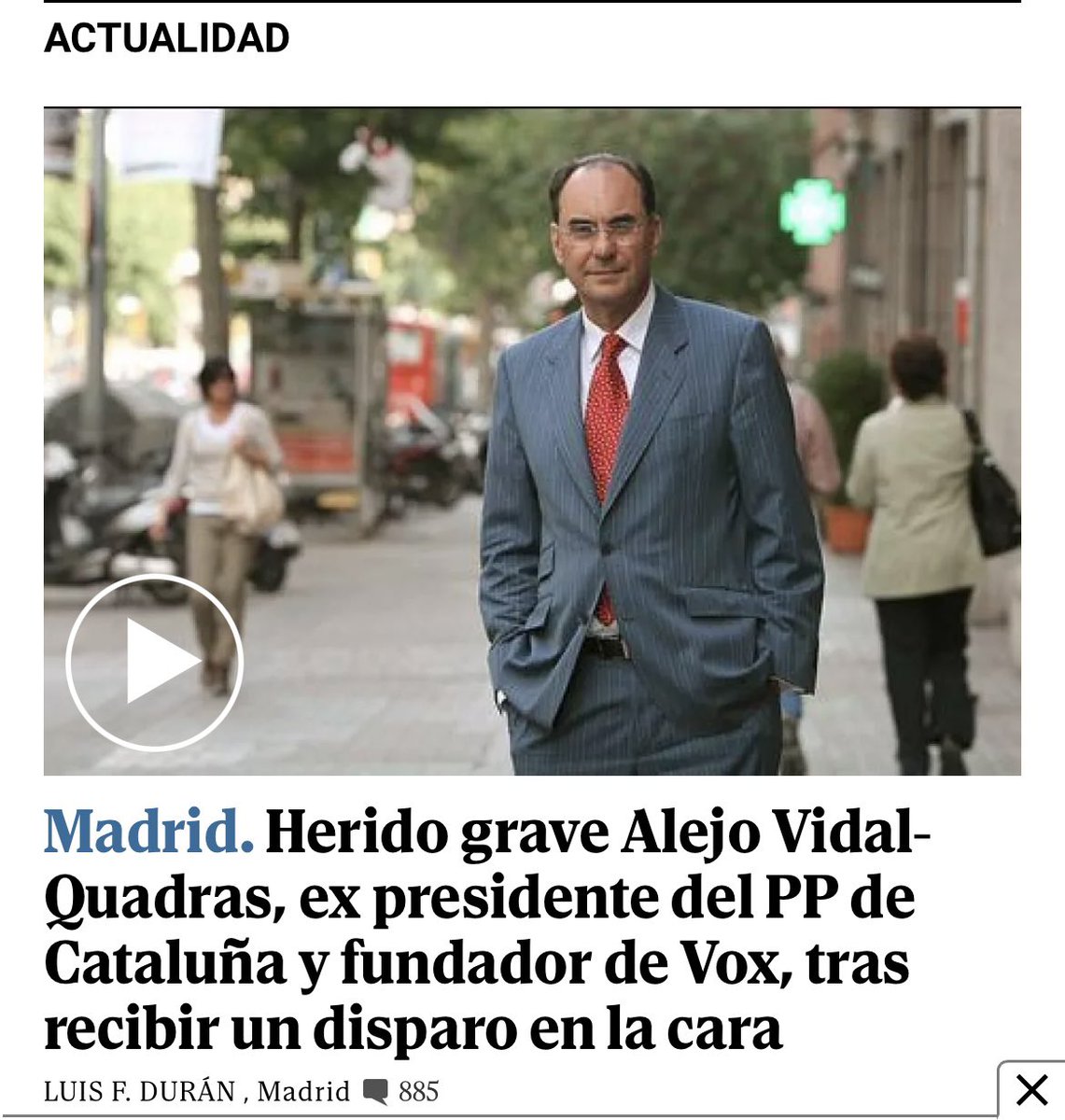 De verdad había que llegar a esta locura??????? Esto se ha ido de las manos y miedo me da lo que viene!