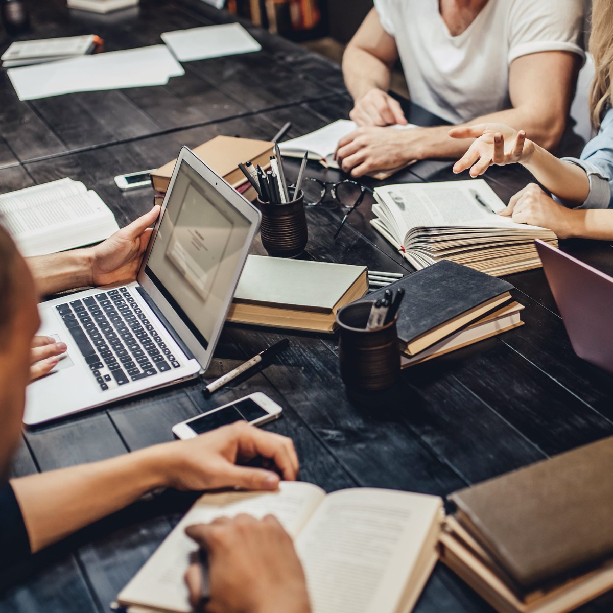 Q: Did you ever join a writer’s group?
A: No. I’m not much of a joiner. If I joined, I’d be the guy in the corner muttering to himself.