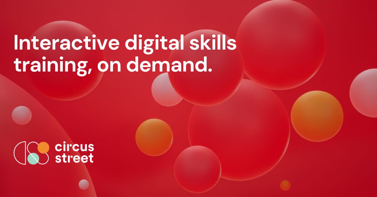Circus_St's tweet photo. Interactive digital skills training, on demand 🚀

Our learning options grow and evolve at the speed of the digital world, with 100+ courses to choose from. 

If you like the sound of that, take a look at our lesson library👇

https://t.co/Ae015PHbNY

#DigitalSkills #Upskilling https://t.co/LBeekKa9rg