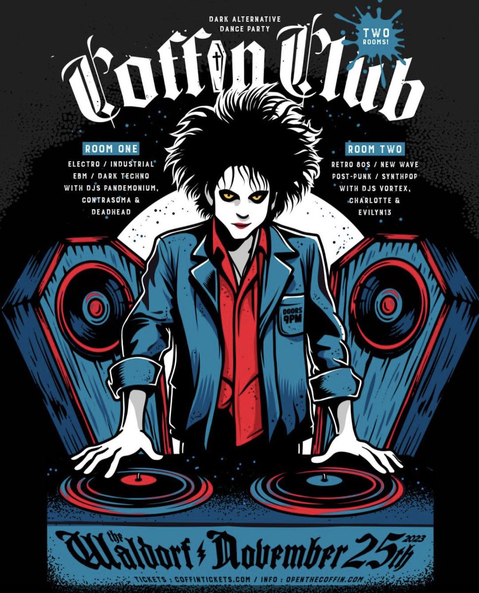 Coffin Club Vancouver (@coffin_club_yvr) on Twitter photo Our next party is after the <a href="/skinnypuppy_/">Skinny Puppy</a> and <a href="/depechemode/">Depeche Mode</a> shows in Vancouver on Saturday November 25 <a href="/AtTheWaldorf/">AtTheWaldorf</a>! Grab to tickets at coffintickets.com 💀#CoffinClub #VancouverEvents #goth Our next party is after the <a href="/skinnypuppy_/">Skinny Puppy</a> and <a href="/depechemode/">Depeche Mode</a> shows in Vancouver on Saturday November 25 <a href="/AtTheWaldorf/">AtTheWaldorf</a>! Grab to tickets at coffintickets.com 💀#CoffinClub #VancouverEvents #goth