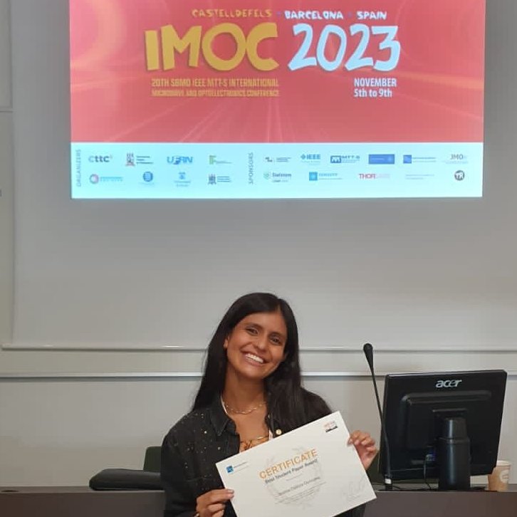 Carlos Cifuentes (@cacifuentesg) on Twitter photo Best Paper Award at #IMOC2023: "Fiber-Optic and IMU Sensors for Muscle Fatigue Detection in Work Settings"
A great collaboration between @LabtelUfes, <a href="/ufesoficial/">Ufes</a>, <a href="/BristolRobotLab/">BristolRoboticsLab</a>, and <a href="/UWEBristol/">UWE Bristol</a>.
Congrats, <a href="/SophiiOtalora/">Sophie</a>! Best Paper Award at #IMOC2023: "Fiber-Optic and IMU Sensors for Muscle Fatigue Detection in Work Settings"
A great collaboration between @LabtelUfes, <a href="/ufesoficial/">Ufes</a>, <a href="/BristolRobotLab/">BristolRoboticsLab</a>, and <a href="/UWEBristol/">UWE Bristol</a>.
Congrats, <a href="/SophiiOtalora/">Sophie</a>!
