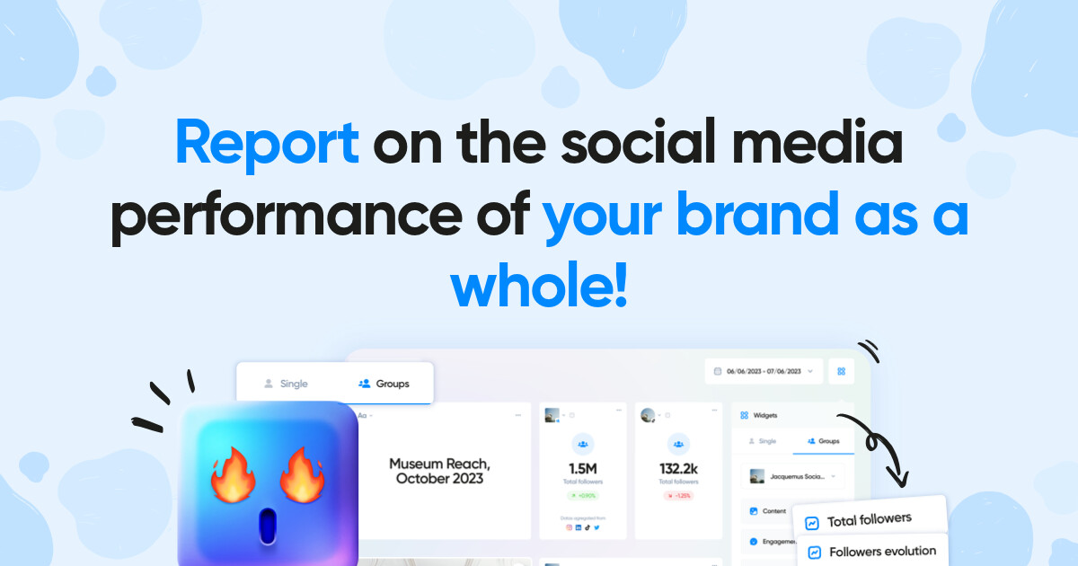 We get it, juggling multiple #socialprofiles can be a handful 😅 
But fear not, our latest Groups feature is here make things easier for you…
Try it out for yourself! ➡️ bit.ly/3Z9kDND
#iconosquare #socialmediamarketing