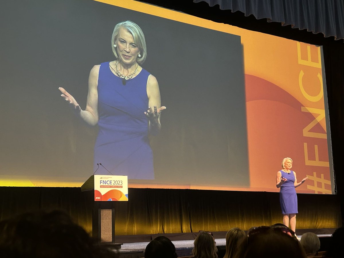 eatrightFNCE (@eatrightfnce) on Twitter photo Did you see #eatrighPRO President <a href="/DrLauriWrightRD/">Lauri Wright</a>, PhD, RDN, LDN, FAND, open #FNCE last month in Denver, Colorado?
ICYMI or if you want a refresher, check out her prepared remarks! 🗣️
👉 sm.eatright.org/FNCEwright Did you see #eatrighPRO President <a href="/DrLauriWrightRD/">Lauri Wright</a>, PhD, RDN, LDN, FAND, open #FNCE last month in Denver, Colorado?
ICYMI or if you want a refresher, check out her prepared remarks! 🗣️
👉 sm.eatright.org/FNCEwright