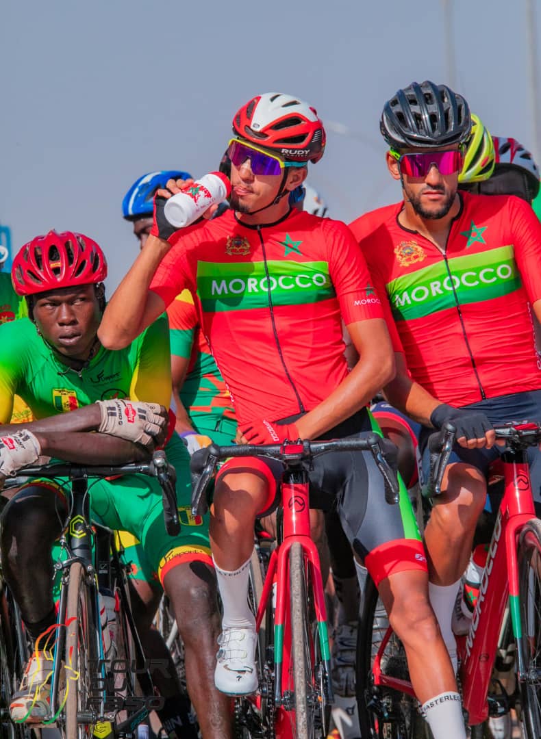 La redoutable équipe du Maroc  #Morroco au #TourduFaso2023Esprit d'équipe, sens tactique, de grands sprinteurs et bons rouleurs. Ils ont animé cette édition avec deux victoires d'étapes #BurkinaFaso #Lwili