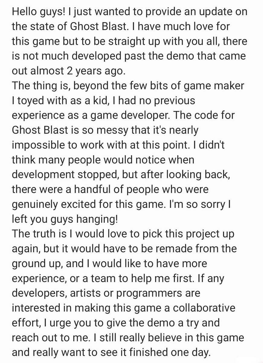Ghost Blast 🎮 tweet media