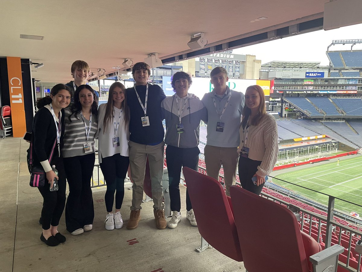 Hopedale athletes at the MIAA Sportsmanship Summit!  Great venue and great speakers!