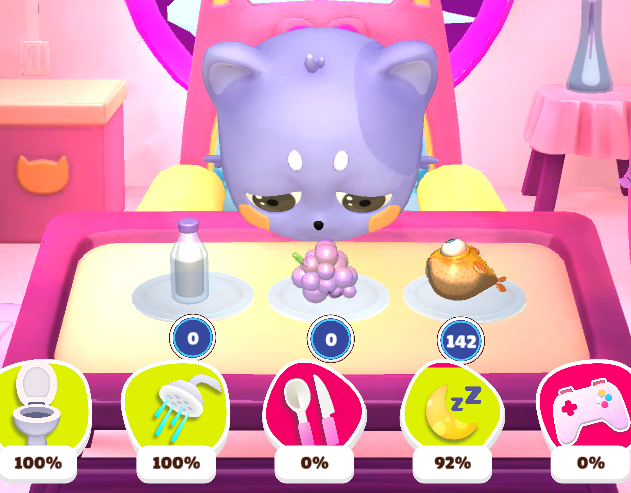 tales_nft_'s tweet image. Giving thanks for the food he's about to receive. 
#MocossiPlanet #ITO2ingame #pettinggame