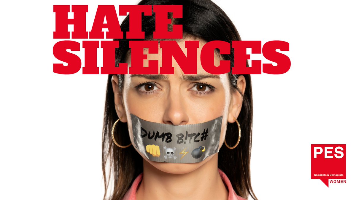 Hate Speech Silences Women.

Next up, PES Women President <a href="/zgurmai_EN/">Zita Gurmai</a> is joined by S&amp;D MEPs <a href="/linagalvezmunoz/">Lina Gálvez Muñoz</a> &amp; @Vera_Tax (by video) to speak about the effects of hate speech on women in politics🌹

#HateSilencesWomen
#AmplifyWomenVoices
#NoHate
#PESWomenAnnualConference