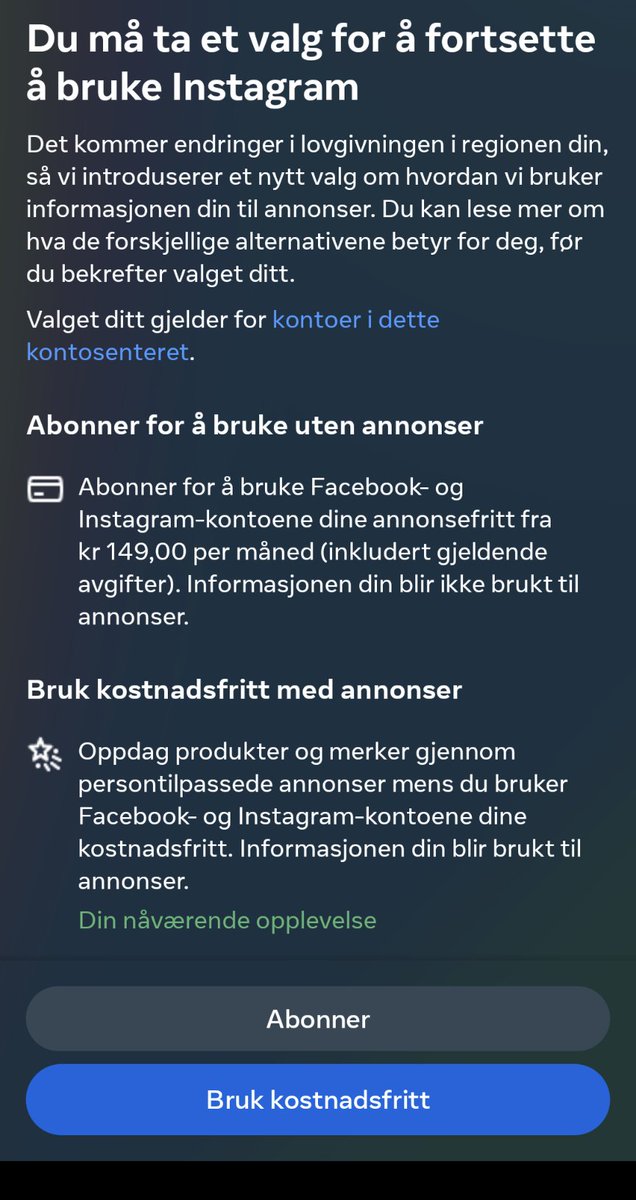 Goodbye Instagram! (Og snart Facebook? Og X?)