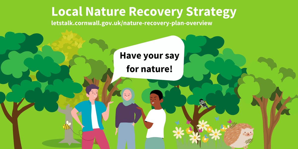 Attention Cornish students, were you aware that only 24% of our rivers & 15% of our lakes are presently categorised as 'suitable for wildlife'? Let your voice be heard in the Local Nature Recovery Strategy for Cornwall and the Isles of Scilly 👉 bit.ly/3tXYi9Y