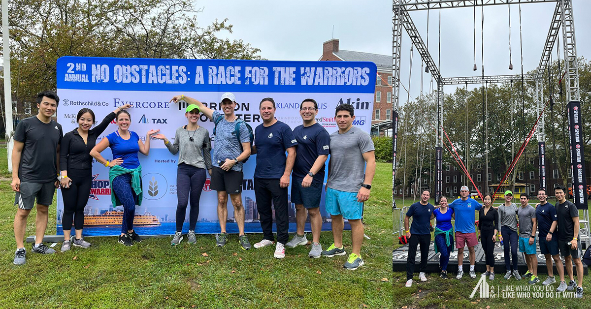 So proud of our @AlvarezMarsal #Tax team's dedication and energy at the <a href="/Hope4Warriors/">Hope For The Warriors</a>'s No Obstacles Race last month! You guys are amazing! #LikeWhatYouDo #LikeWhoYouDoItWith