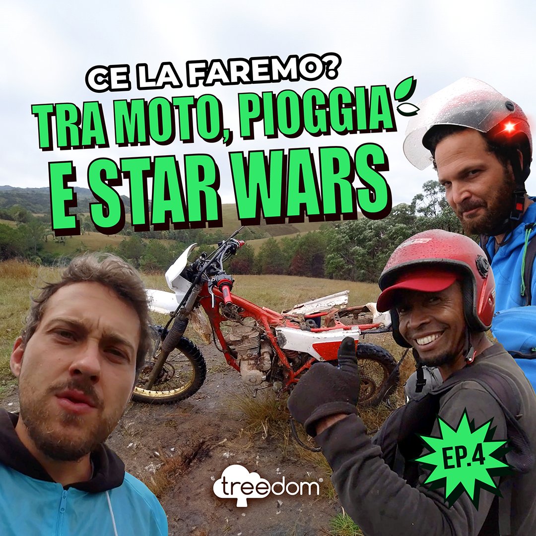 🗓️ Domani, su YouTube, ultimo episodio della prima serie di #TreedomVlogs! 

Non potete assolutamente perdervi Riccardo Grando e Tommaso Tusa che, dopo ore e ore di moto e cammino, giungono a...

➡️ Iscrivetevi al canale qui: bit.ly/3Qc0wKC