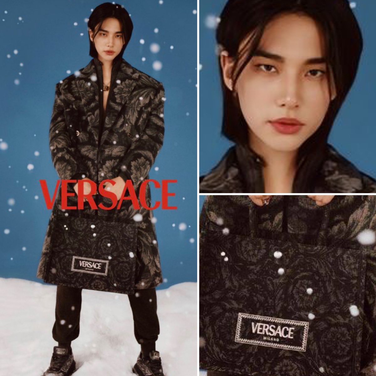 @Versace Thank you ❤️
#VersaceHoliday
#VersaceAthena
#Versace #Hyunin