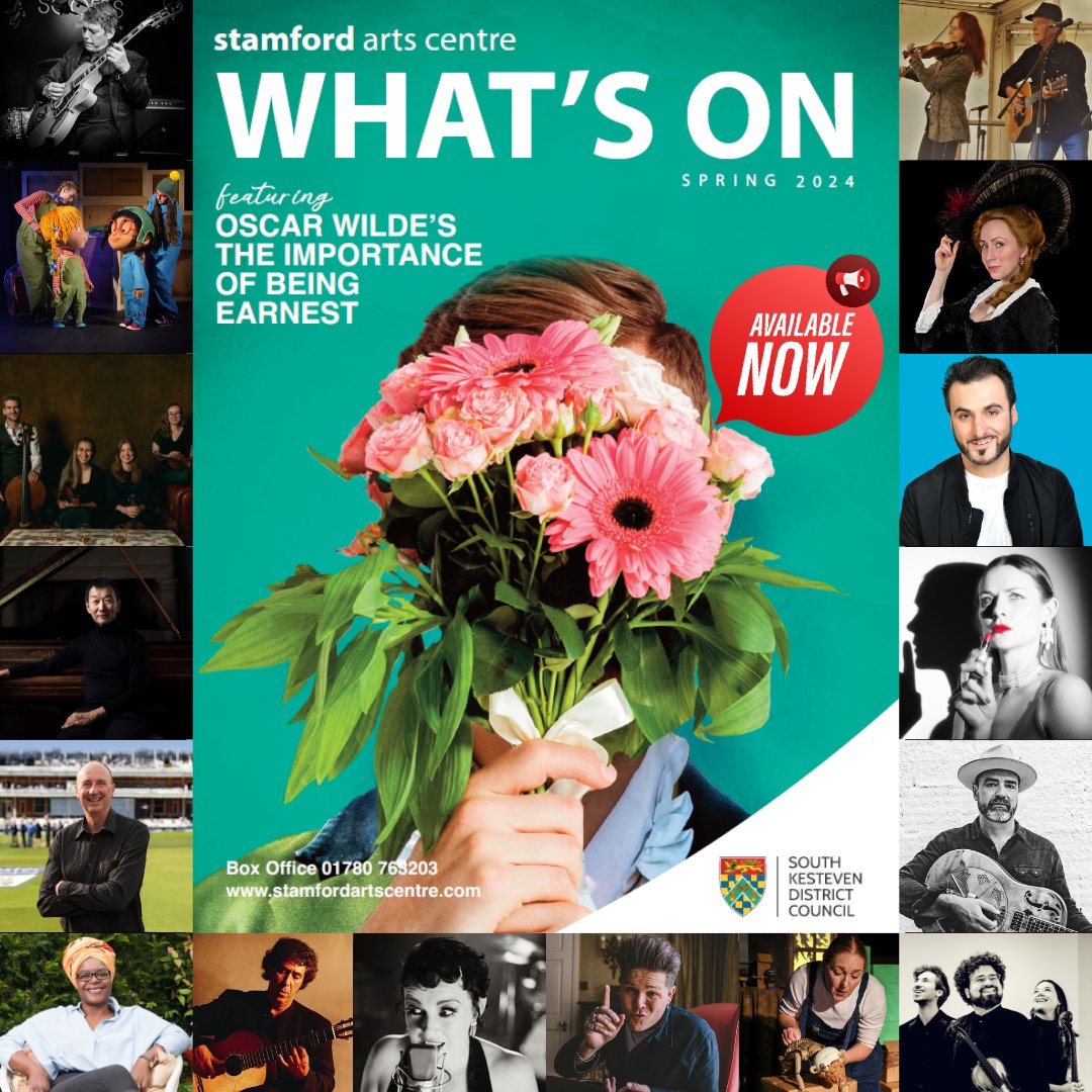 Check out our newly released Spring 2024 live brochure! Packed with an array of incredible events, it's your ticket to an unforgettable season of entertainment and excitement! 🤩🎭🎻🎨

Pick up a copy from the arts centre or see our online version NOW 👉 tinyurl.com/235xnrtx