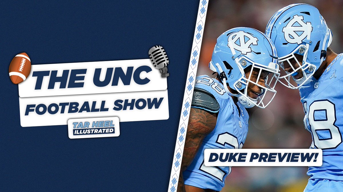 The BATTLE for the VICTORY BELL is BACK! 🔔 We talk this week at the KFC, who will walk on senior night, Drake Maye's future, and MORE before previewing Saturday's matchup with Duke on the latest episode of The #UNC Football Show. WATCH ⏯ youtu.be/RHgo9o4NhdI