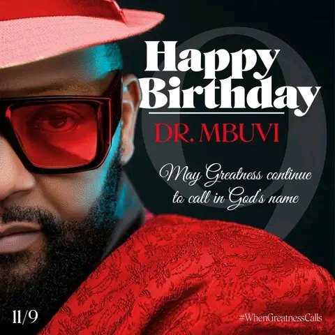 DrMbuvi's tweet photo. Please receive my sincere and most heartfelt gratitude for all the birthday wishes you have bestowed upon me throughout this day. Mungu awabariki sana. Remember #WHENGREATNESSCALLS, it's your it's targeting🔥🔥🔥
#HappyBirthday
#WhebGreatnessCalls https://t.co/LrBayyeKqU