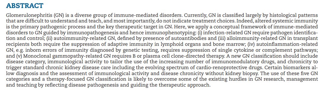 NDTsocial's tweet photo. 📢Selected from our new Supplement on 

"Novel diagnostic and therapeutic perspectives for immune-mediated kidney diseases":

The five types of glomerulonephritis classified by pathogenesis, activity and chronicity (GN-AC)

🔓https://t.co/IMFLcXdFZv https://t.co/Bzcg94zirC