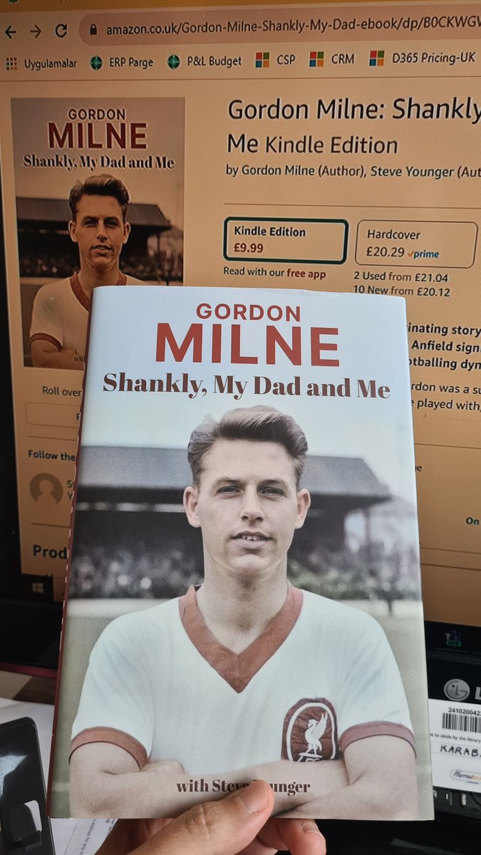 Gordon Milne'in kitabı çıktı
"Shankly, My Dad and Me"
Sıra imzalatmakta

Shankly'den aldıkları, Lineker'ı keşfedişi, 86 yıllık futbol dolu başarılı bir hayatı çok güzel anlatmış, müthiş!🙏
#GordonMilne #GordonMilneBook <a href="/Besiktas/">Beşiktaş JK</a>  #ShanklyMyDadAndMe 

amazon.co.uk/Gordon-Milne-S…