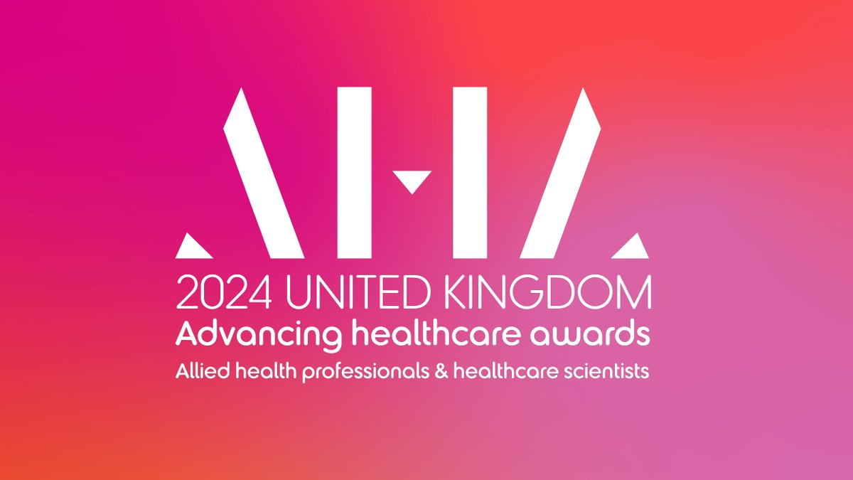 The Advancing Healthcare Awards 2024 open to AHPs & healthcare scientists are now open to enter! Closing date is 2 February. Find out more here: ahawards.co.uk/uk/ #AHAwards @IBMScience @ahcsuk @WGHealthandCare @healthdpt @NHSEngland @ipemnews @BAPO2