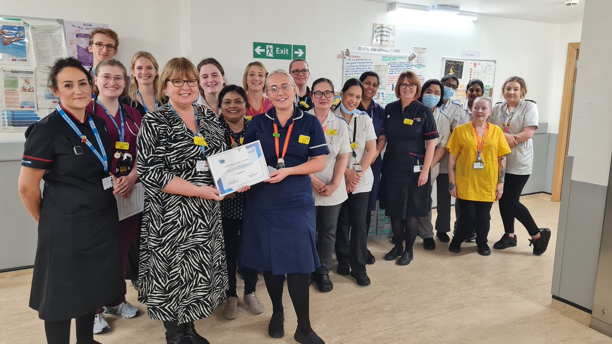 Congratulations to our two adult wards achieving silver clinical accreditation @uhbw. A701 & A900. A fantastic achievement. @becca_may1 @deirdre_fowler1 @MrsCrowley01 @MelanieLBroad @Sarah1chalkley @HayleyLong18 @jodysaunders90