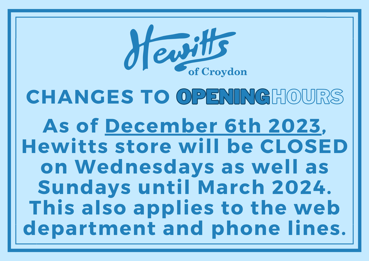 Hewitts of Croydon tweet media