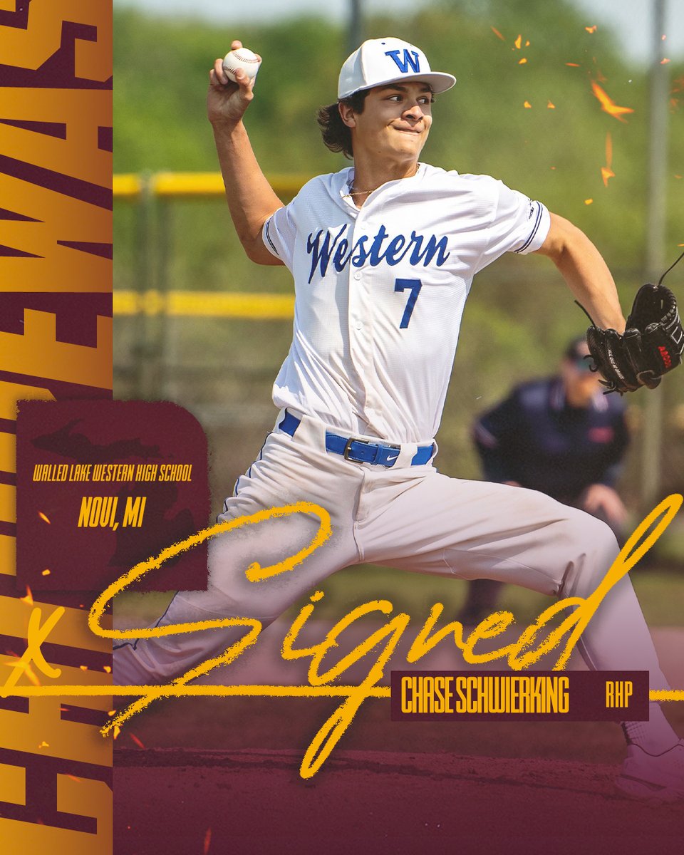 Welcome home Chase! 🏡

Chase, a right-handed pitcher from Novi, Michigan will join Chippewa Nation in the fall of 2024!

#FireUpChips🔥⬆️⚾