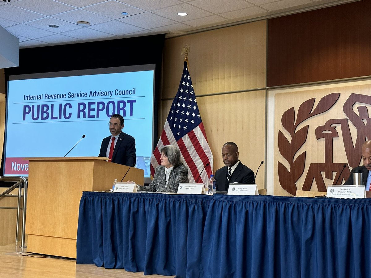 "A fully funded IRS is an accessible IRS." Couldn't agree more, Mr. Werfel.