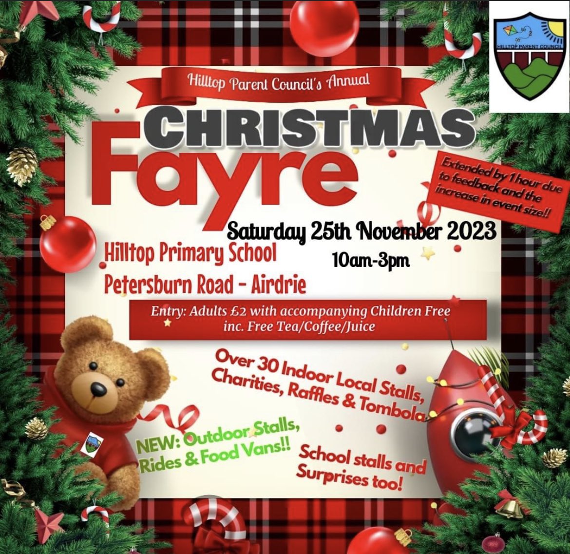 Hilltop Parent Council tweet media