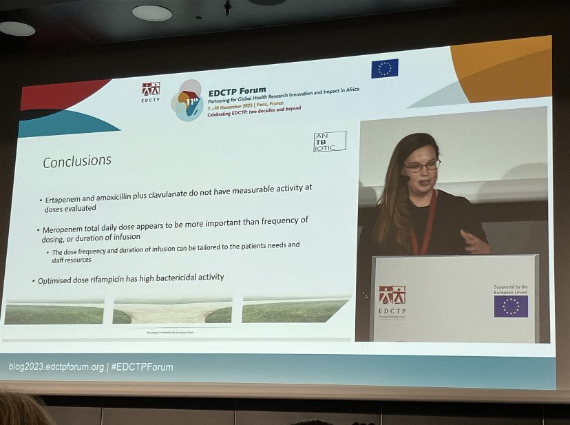 Great presentation from our partner dr. Caryn Upton at the EDCTP forum in Paris <a href="/taskapplied/">TASK</a> <a href="/EDCTP/">EDCTP</a> <a href="/TBtrials_StAnd/">TB Trials @ Uni of St Andrews</a>