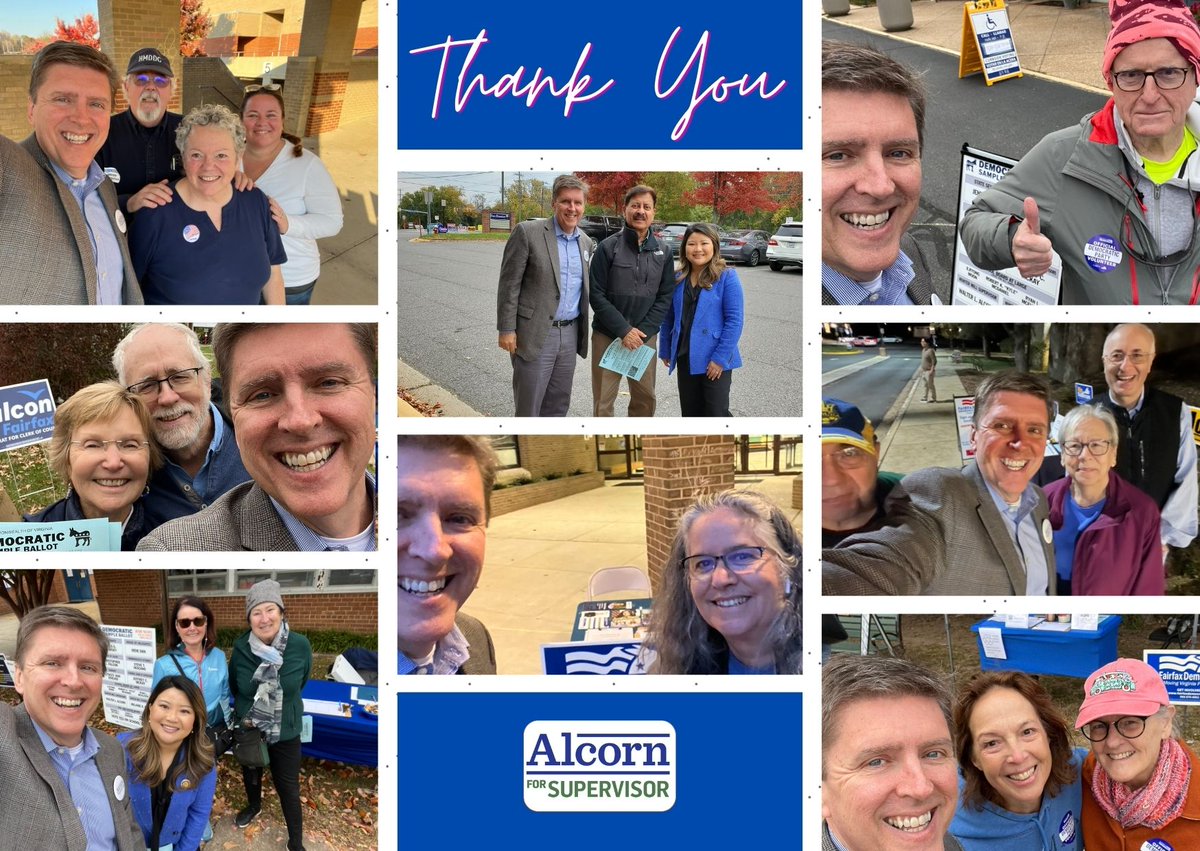 Thank you to the hundreds of volunteers &amp; contributors who made my re-election this week possible. I will continue to pursue a community-first approach in my service as your District Supervisor and for the next 4 years I will do my best for the community.