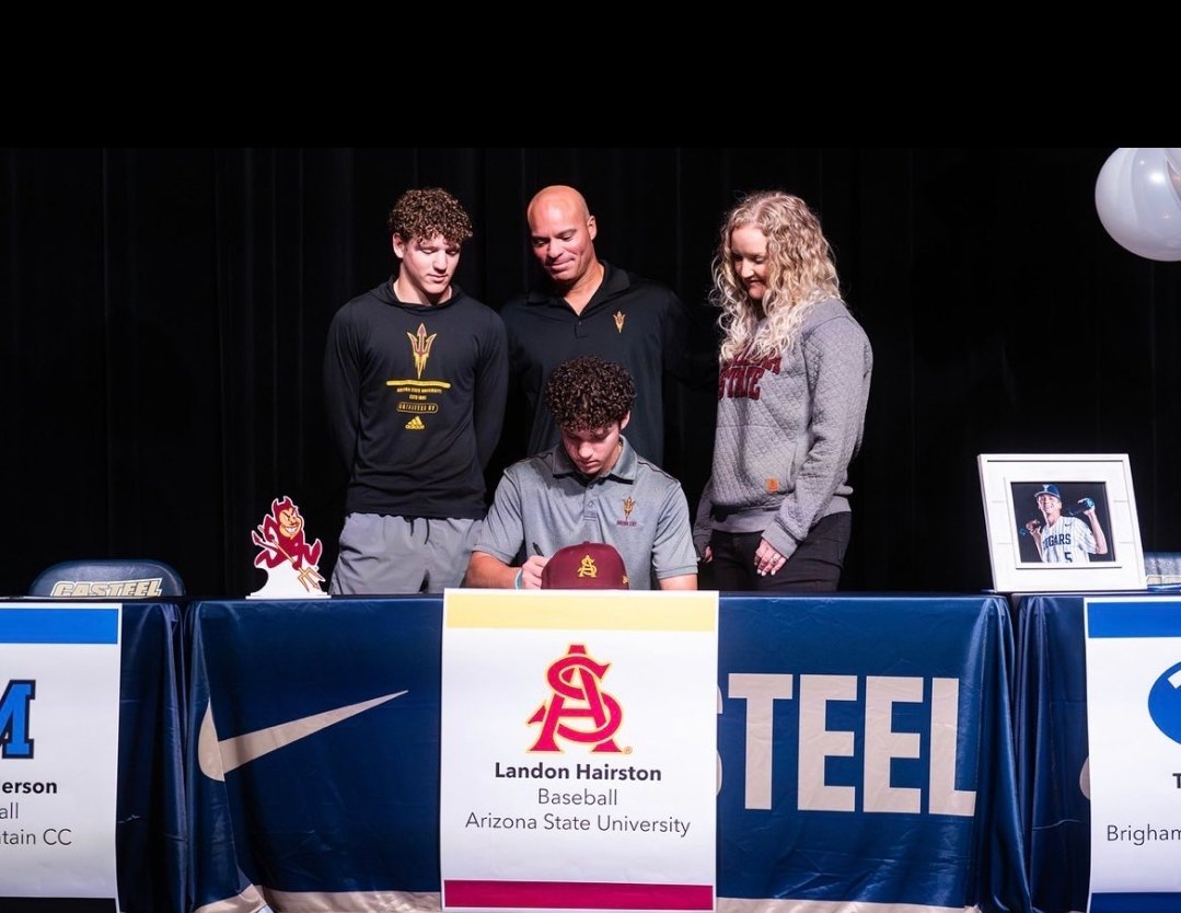 Sandlot Baseball AZ (@azsandlot) on Twitter photo Congrats to 2024 Commits <a href="/hairston_landon/">Landon Hairston</a> ASU <a href="/JakeGorrell10/">jake</a> CSN <a href="/gabeschn32/">Gabe Schneider</a> Wash St <a href="/TylerHatch2024/">Tyler Hatch</a> BYU <a href="/mo_p34/">Matthew Peterson</a> Yavapai <a href="/smithbaileyyy/">Smith Bailey</a> UA <a href="/LoganCarney36/">Logan Carney</a> Phx College <a href="/Jeremy_kuiper9/">Jeremy Kuiper</a> CGCC <a href="/Luke13patterson/">Luke Patterson</a> SCC
Expecting 5-10 To commit in the coming weeks. Congrats to 2024 Commits <a href="/hairston_landon/">Landon Hairston</a> ASU <a href="/JakeGorrell10/">jake</a> CSN <a href="/gabeschn32/">Gabe Schneider</a> Wash St <a href="/TylerHatch2024/">Tyler Hatch</a> BYU <a href="/mo_p34/">Matthew Peterson</a> Yavapai <a href="/smithbaileyyy/">Smith Bailey</a> UA <a href="/LoganCarney36/">Logan Carney</a> Phx College <a href="/Jeremy_kuiper9/">Jeremy Kuiper</a> CGCC <a href="/Luke13patterson/">Luke Patterson</a> SCC
Expecting 5-10 To commit in the coming weeks.