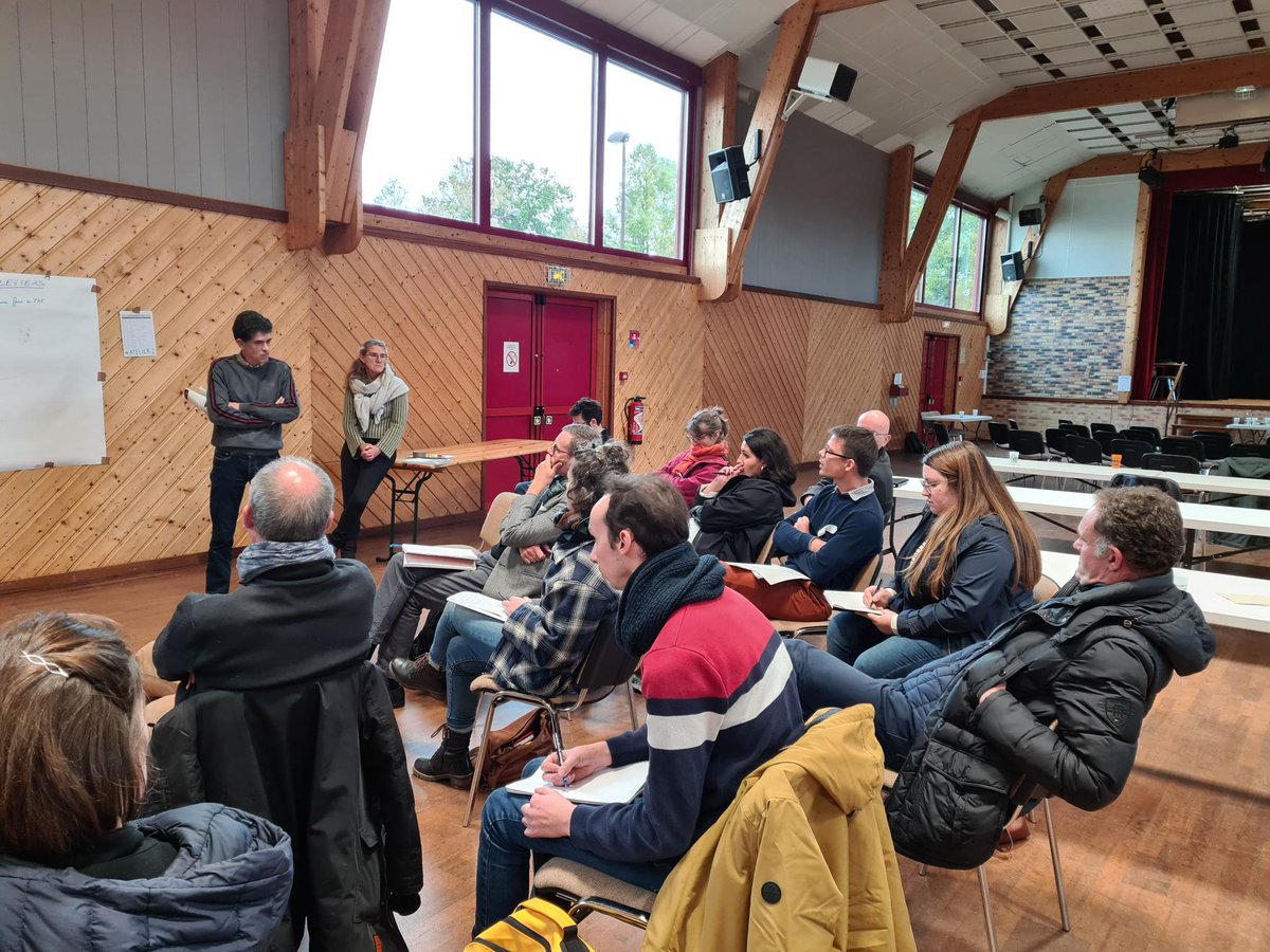 OPTIMISATION FONCIÈRE, ZONE D'ACTIVITÉ, #ZAN💡 Comment agir ? 90 élu·es, agents et partenaires de collectivités présents à une journée de retours d'expériences et de réflexion organisée avec l'@epfbretagne 

Plus d'infos ➡ bruded.fr/09-novembre-re…