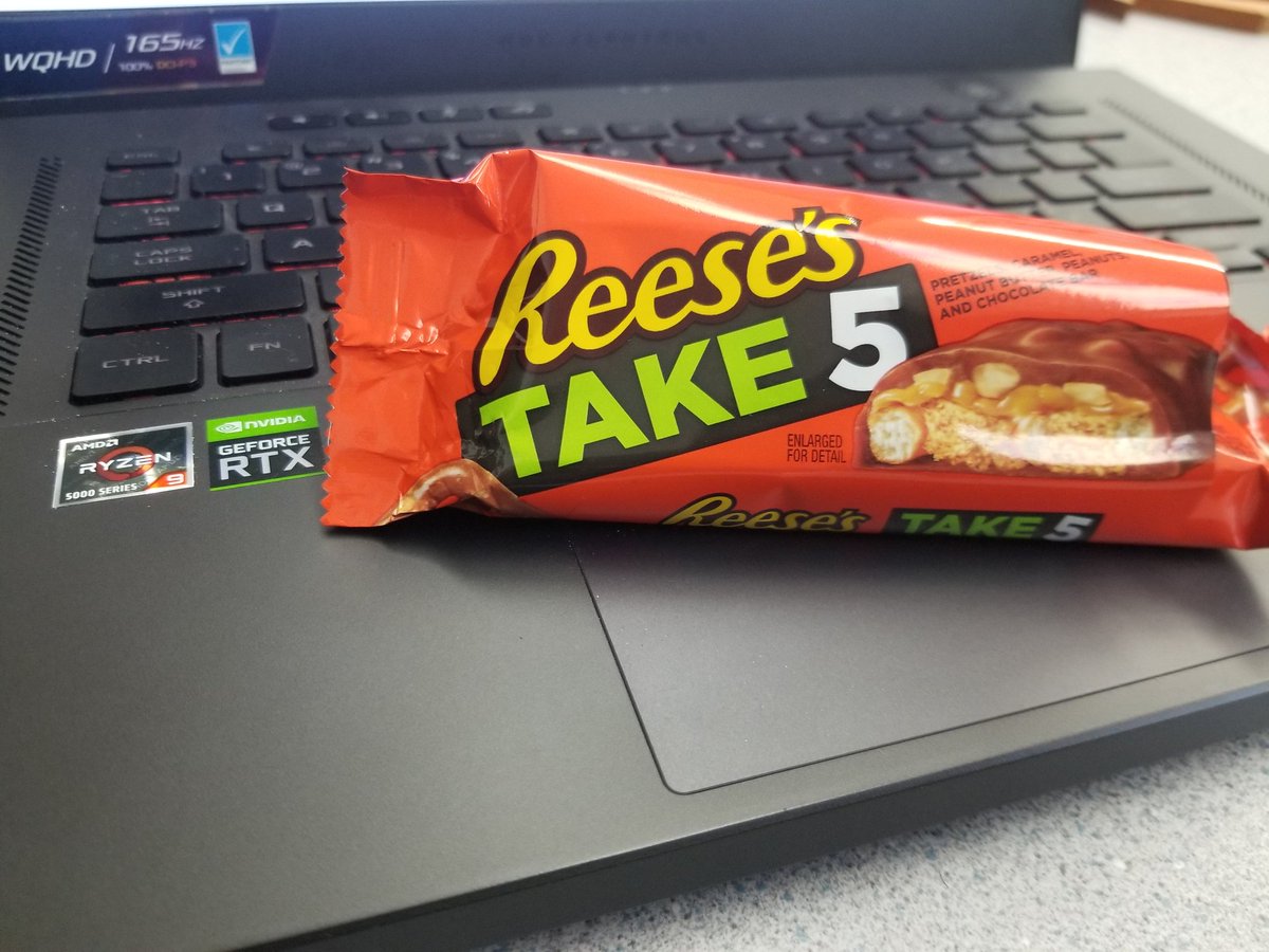 I did a double take when I saw this and thought <a href="/RaesTake/">Raes Take TV</a> had a candy bar