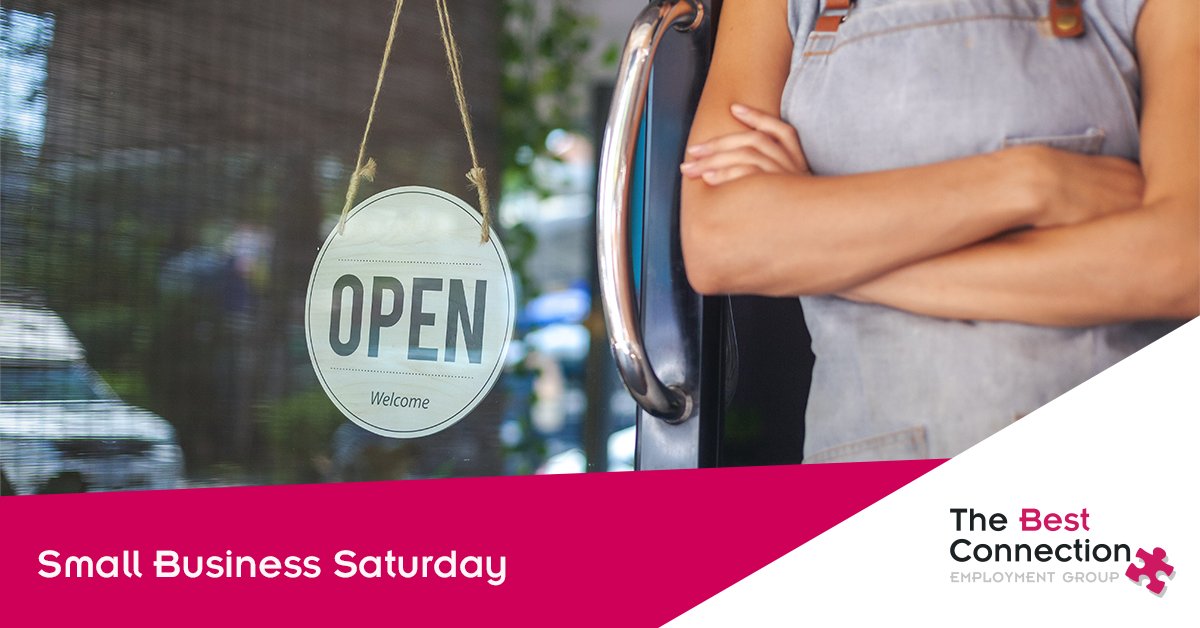 🏪 Happy Small Business Saturday! 😊 

Show your support this weekend by visiting a small business near you! ☕📚🥧 

#TheBestConnection #SmallBusinessSaturday #ShopSmall