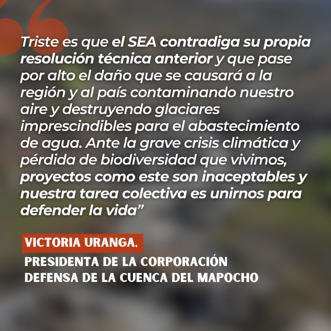 FIMA_Chile's tweet image. 🔴Vecinos de Lo Barnechea acudirán al Tribunal Ambiental ante aprobación de proyecto #LosBronces Integrado por parte del Servicio de Evaluación Ambiental.

Revisa las declaraciones de @vurangah de @DefensaCuenca y de @macamartinic de ONG FIMA aquí:
fima.cl/2023/11/09/vec…