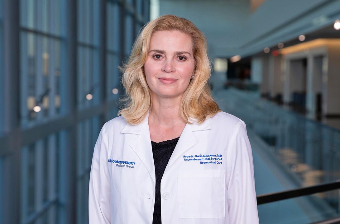 Dr. Robin Novakovic, Professor of Radiology and Neurology, is being honored with the @svinsociety 2023 Neurointerventional Pioneering Award. The award recognizes a member who has made outstanding contributions to training and mentoring in the field of interventional #neurology.