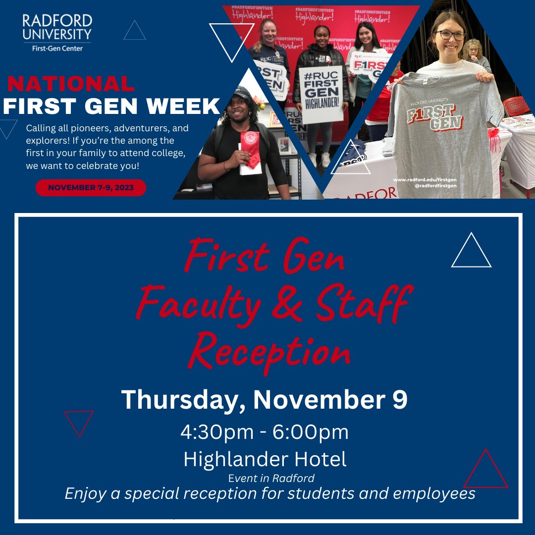The First-Gen Center at Radford University tweet media