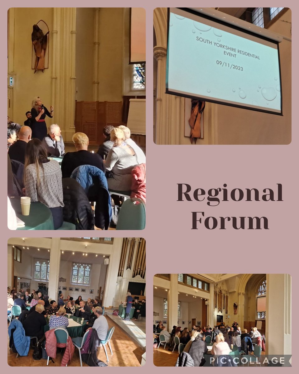 We hosted the first South Yorkshire Regional Residential Forum today in Sheffield.  Great morning connecting as a 'residential community' sharing practice across the region ✨️ 🏘🌈