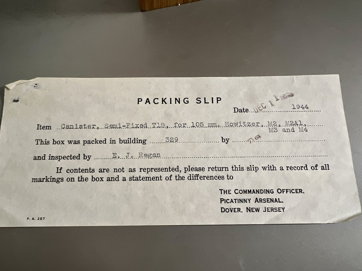 Anyone else have a house built with surplus ammo boxes from the local army depot? 😂