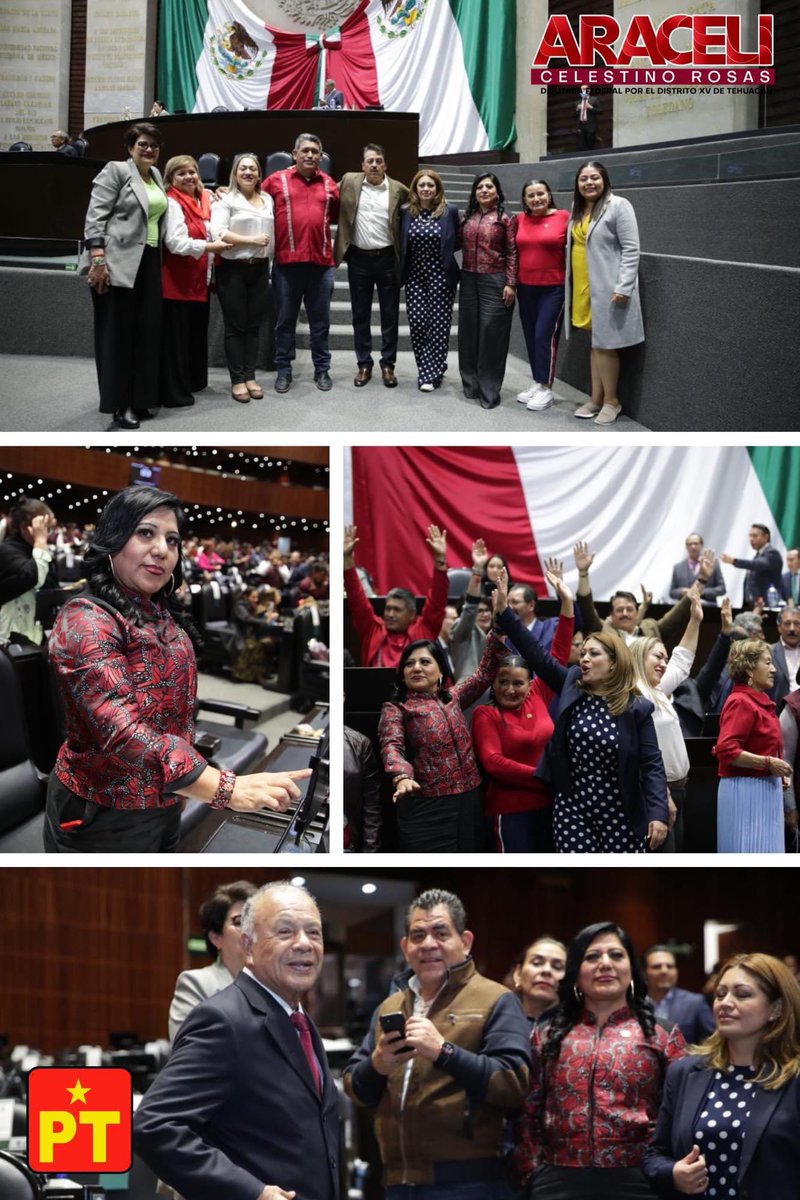 AraCelestinoR's tweet photo. Luego de una intensa jornada de trabajo, a las 6:45 a.m concluimos la sesión en la que aprobamos el (PEF) para el año 2024. Durante esta reunión, dejamos plasmado nuestro sentir y respaldo total al pueblo de México.🇲🇽
#AraceliCelestinoRosas
#DiputadaFederal
#DistritoXV https://t.co/70shtR4TQx