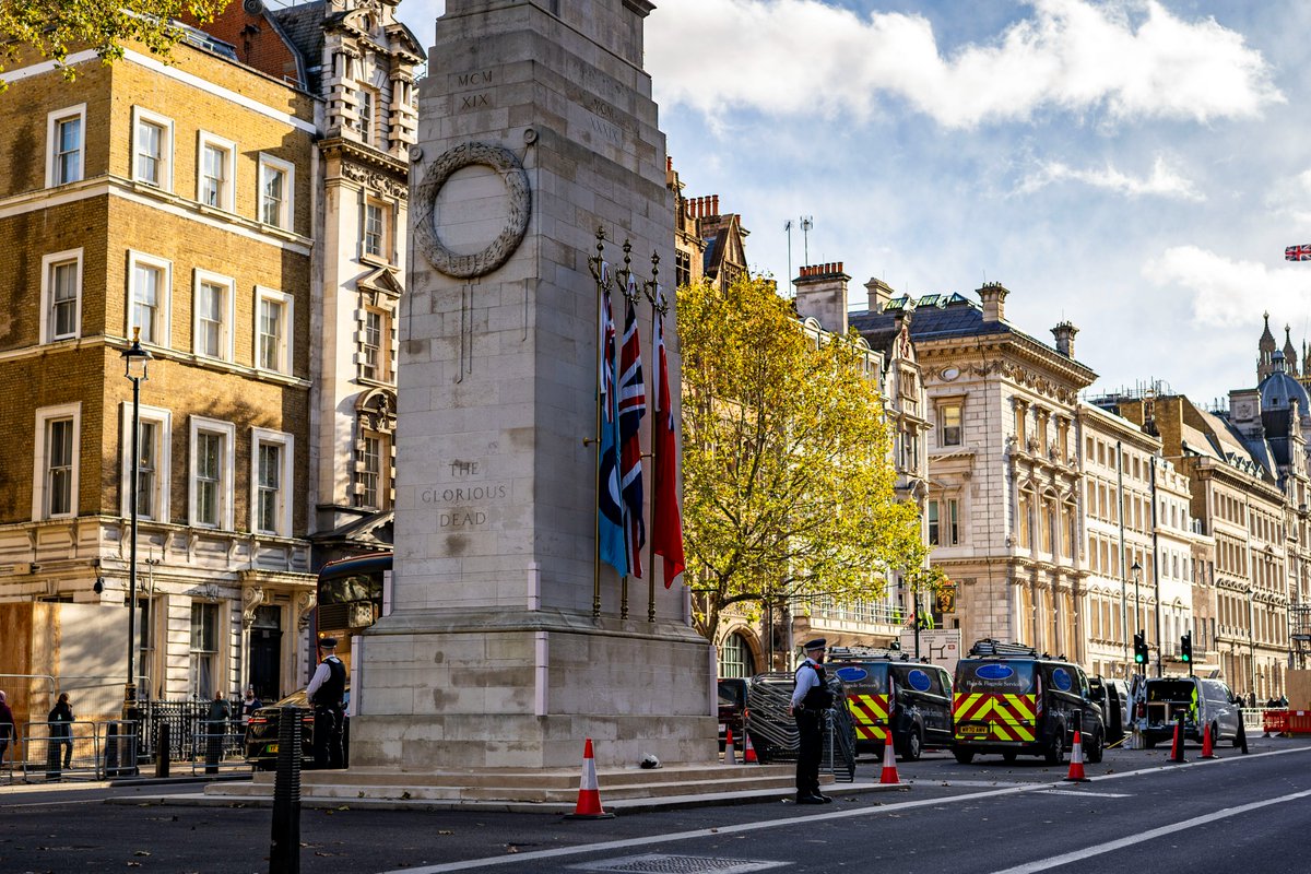 Our preparations for this weekend of remembrance are well under way. There will be road closures, access controls and security checks around Whitehall and at other key locations. Security at the Cenotaph and the surrounding area is consistent with policing plans in previous…