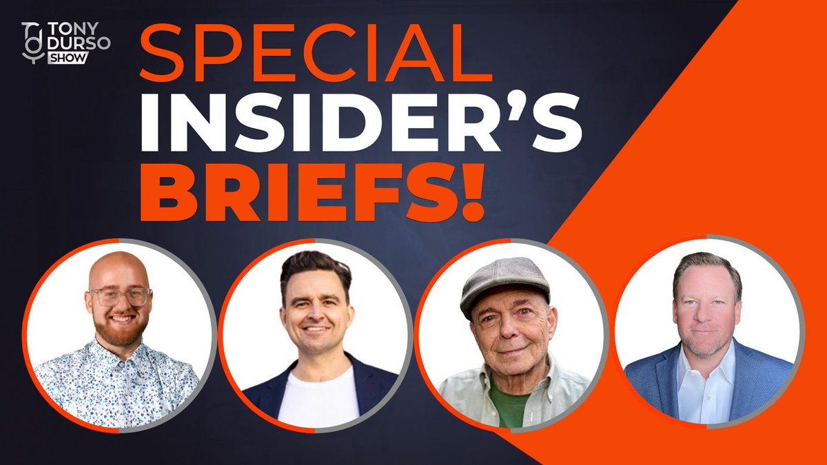 Special Insider Brief: Tony DUrso - Negotiate, Market, Cognition!
cutt.ly/XwTiSQ7C 
Here are 4 special Insider's Briefs, all geared to today’s entrepreneur and business person …