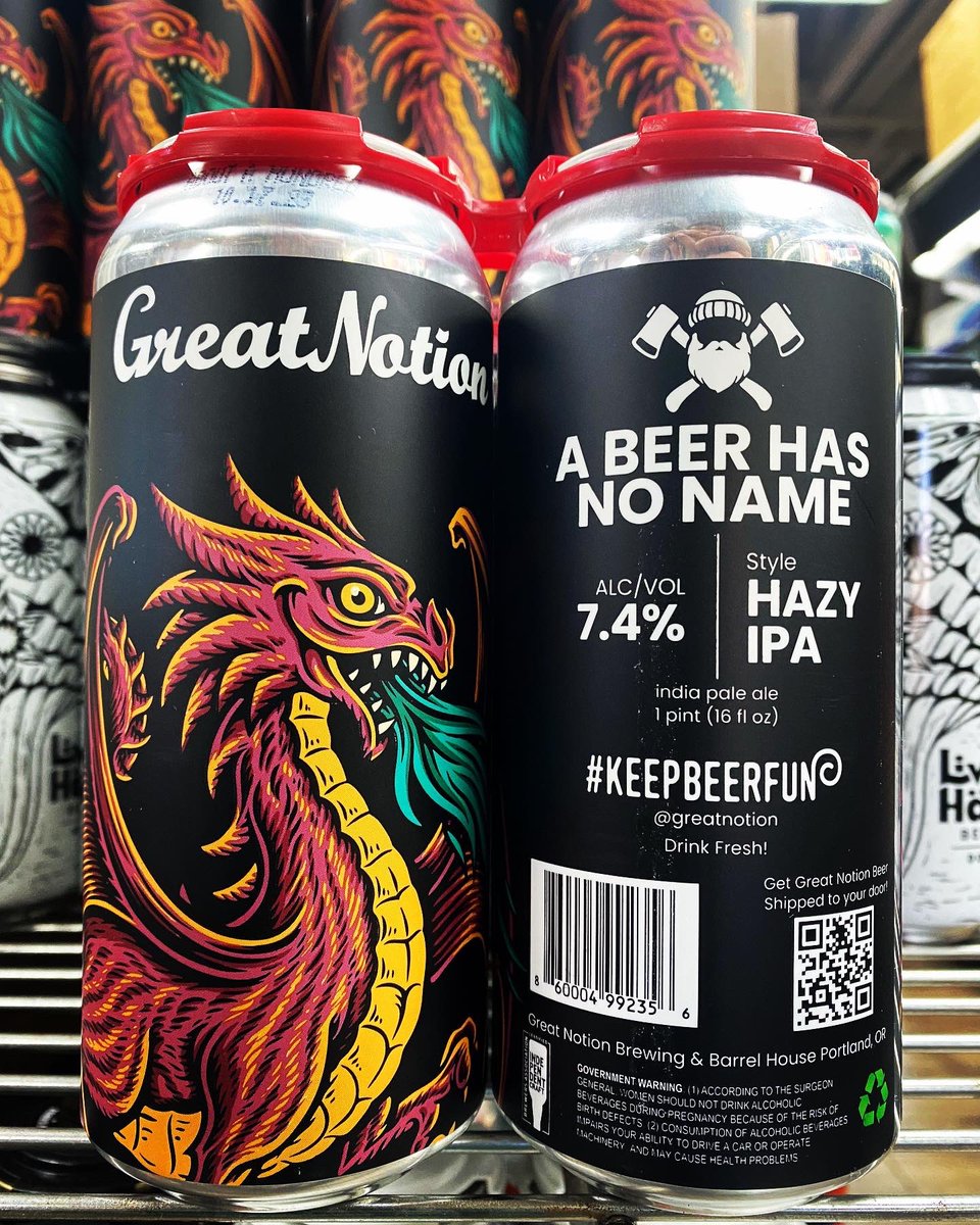 senorasnappy's tweet photo. Super duper thrilled to have @greatnotion and @livinghausbeer on the shelves here at work. Itโs truly exciting introducing Portland brews to people in Carlsbad ๐ปโจ #greatnotion #abeerhasnoname #livinghaus #dolorespils #carlsbadranchmarket #keepbeerfun https://t.co/0BcabgNAoJ