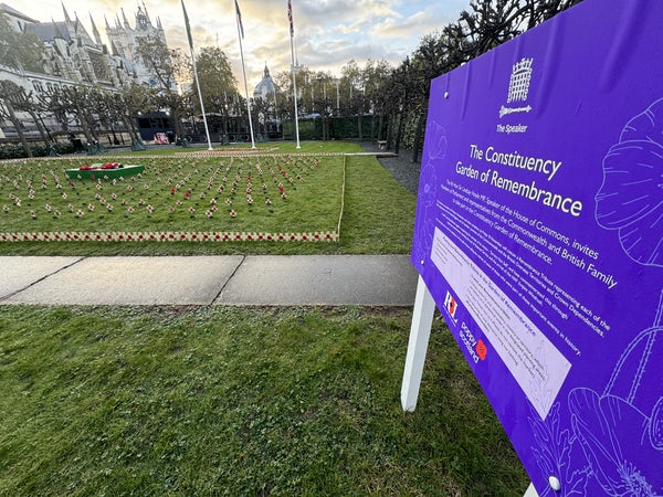 It was a real honour to plant a cross in Parliament’s Constituency Garden of Remembrance for all those who sacrificed so much and all those who continue to serve, on behalf of everybody in Dudley South. #WeWillRememberThem