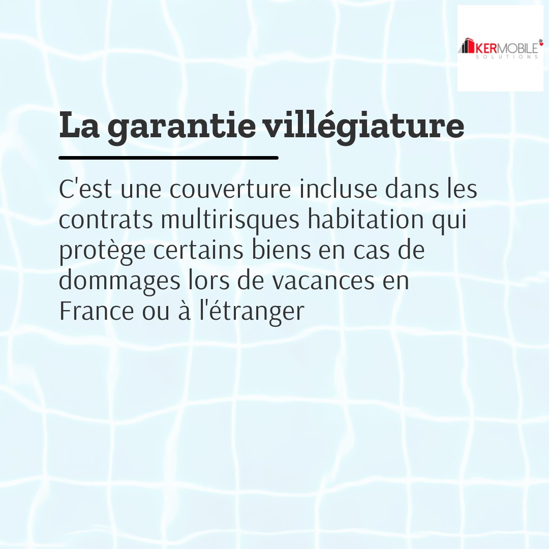 Kermobileapps's tweet photo. 🧳 Vos vacances approchent et vous avez prévu de louer une maison ou un appartement pour vous détendre. Saviez-vous que la garantie villégiature incluse dans vos contrats multirisques habitation couvre certains de vos biens en cas de dommages survenus lors de votre (1/4) https://t.co/2vFNO7l2Ph