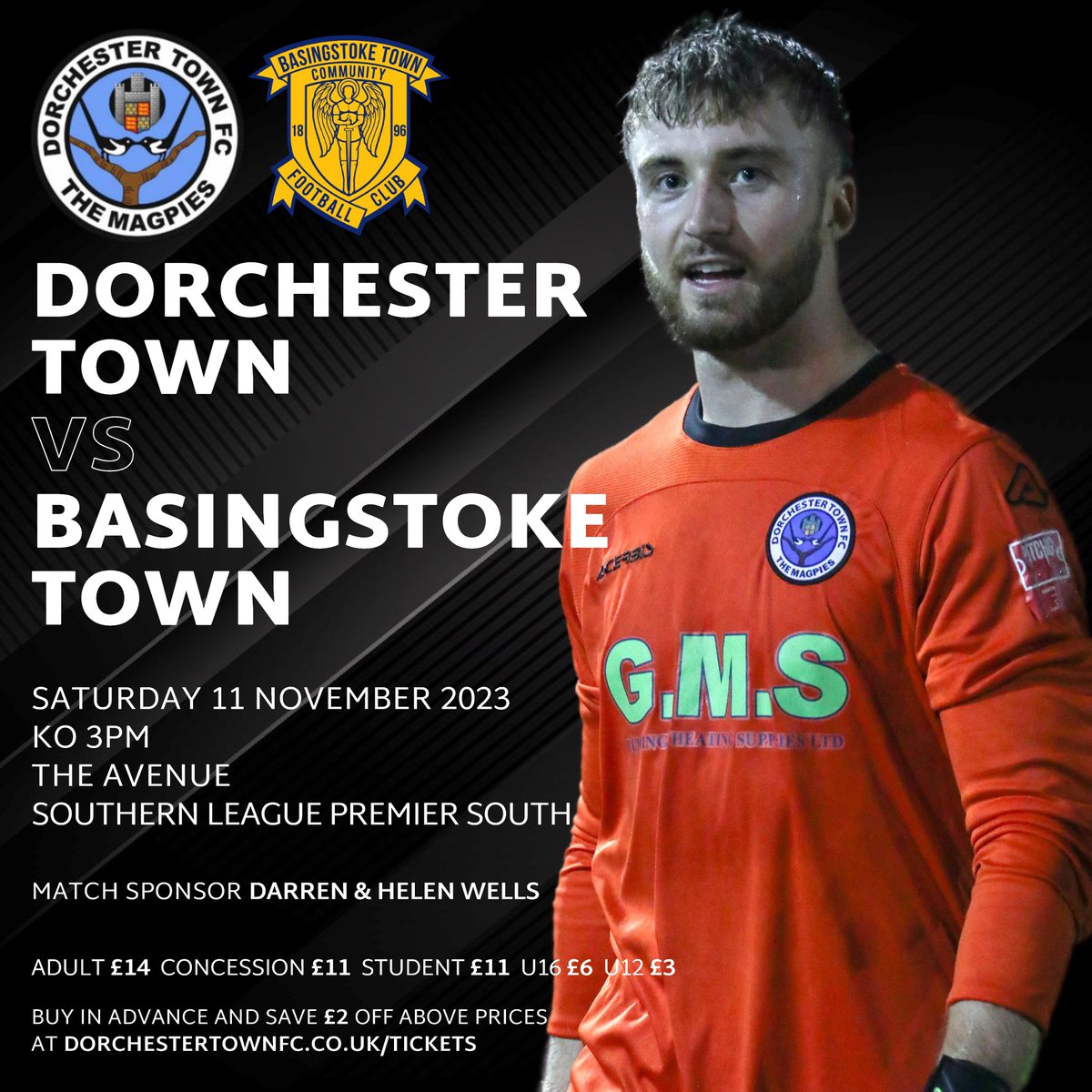 🔜 | 𝙐𝙋 𝙉𝙀𝙓𝙏

The Magpies return to action this weekend as we take on <a href="/Basingstoke_FC/">Basingstoke Town FC</a> at The Avenue 🙌

Joining us? Get £2 off with advance tickets 👇

🔗 dorchestertownfc.co.uk/tickets

#WeAreDorch ⚫️⚪️