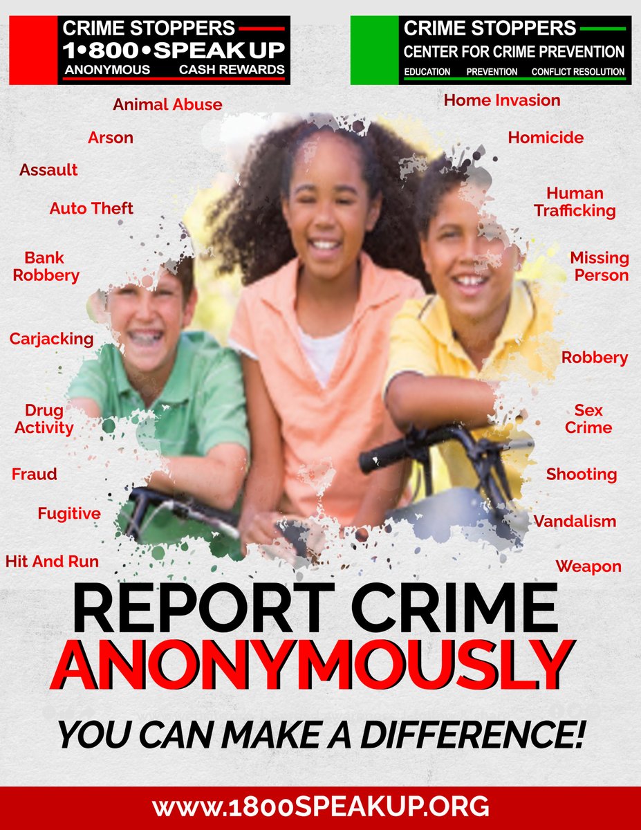 Today is Unsolved Thursday for Crime Stoppers of Michigan. If you have any information on an unsolved crime that would help lead to an arrest, please submit a tip by calling 1-800-SPEAK-UP, on our website at 1800speakup.org, or on the free P3 mobile app.